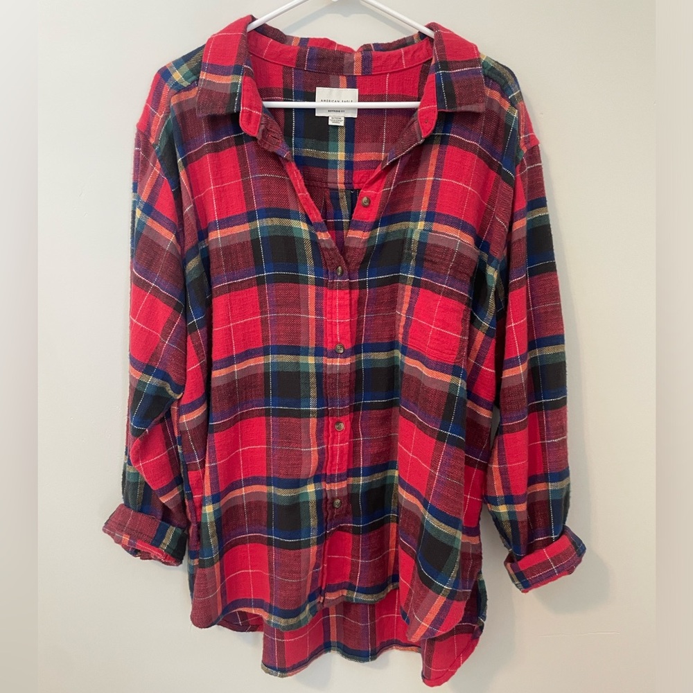 American Eagle Boyfriend Flannel